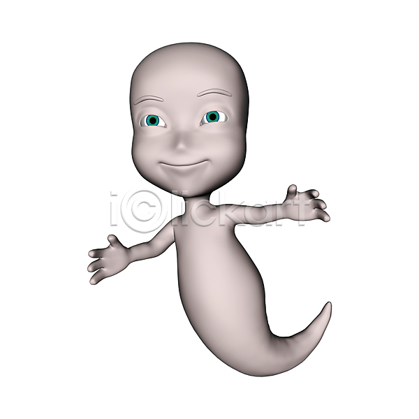 무서움 신비 행복 사람없음 어린이 3D JPG 일러스트 포토 해외이미지 고립 공상 놀람 디지털 만들기 만화 미소(표정) 백그라운드 유령 작음 캐릭터 포옹 할로윈 해외202004 흰색