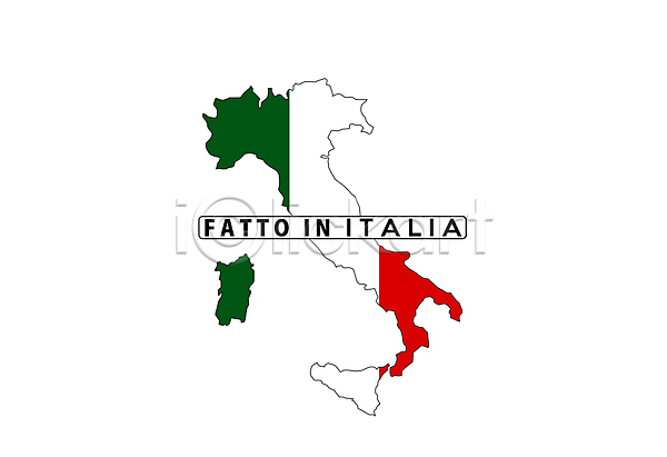 사람없음 JPG 실루엣 포토 해외이미지 깃발 라벨 모양 상품 심볼 이탈리아 지도 지역 텍스트 해외202004