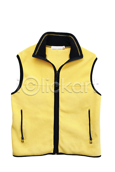 사람없음 JPG 포토 해외이미지 가장자리 검은색 고립 노란색 민소매 백그라운드 보안 옷 재킷 조끼 주머니 지퍼 직물 컨셉 해외202004 흰색