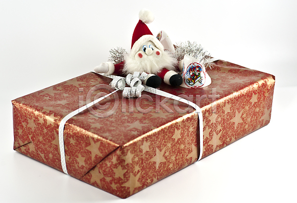 축하 사람없음 JPG 포토 해외이미지 덮개 리본 빨간색 산타클로스 선물 오브젝트 종 질감 크리스마스 해외202004