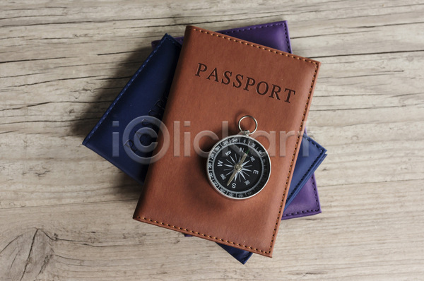 사람없음 JPG 포토 해외이미지 나침반 실내 여권 여행 오브젝트 해외202004