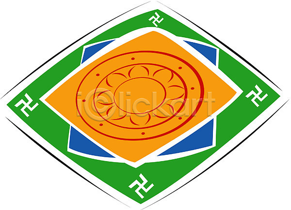 사람없음 EPS 아이콘 방석 불교 생활용품 오브젝트 종교 침구 클립아트