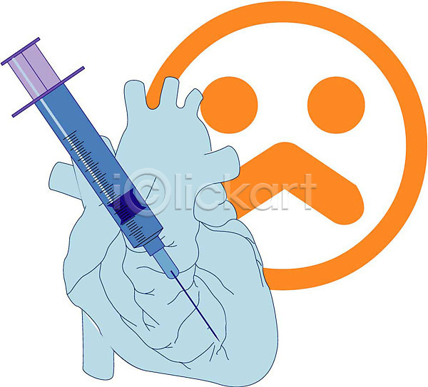 사람없음 EPS 일러스트 모형 병원 심장 심장모형 염통 오브젝트 의료기기 의료용품 의학 인체모형 장기(의학) 주사기 치료 클립아트 표정