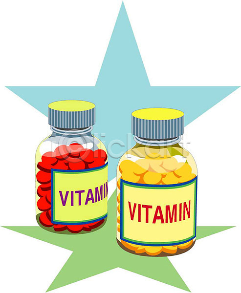 사람없음 EPS 일러스트 비타민(영양소) 비타민제 알약 약 약병 오브젝트 의료용품 의학 치료 클립아트