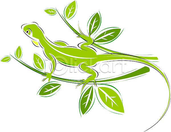 사람없음 EPS 아이콘 나뭇잎 도마뱀 동물 식물 야생동물 잎 줄기 척추동물 클립아트 파충류 한마리