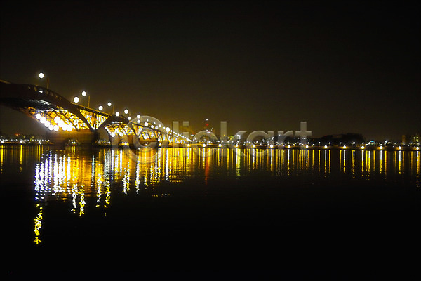 사람없음 JPG 포토 다리(건축물) 도시 백그라운드 빛 서울 성산대교 야간 야경 야외 자연 조명 풍경(경치) 한강 한강다리 한국