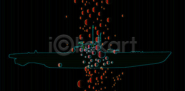 사람없음 JPG 실루엣 일러스트 포토 해외이미지 거품 그래픽 그림 기계 깊이 네온 무기 물 미술 백그라운드 보트 사냥 잠수함 전쟁 추상 침몰 해외202004 해외일러스트