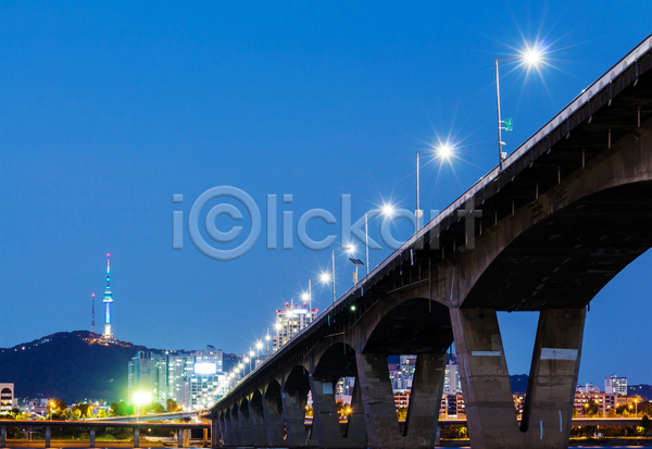 사람없음 JPG 포토 해외이미지 건물 고속도로 다리(건축물) 도시 도시풍경 도심 서울 야간 야경 야외 하늘 한국 해외202004