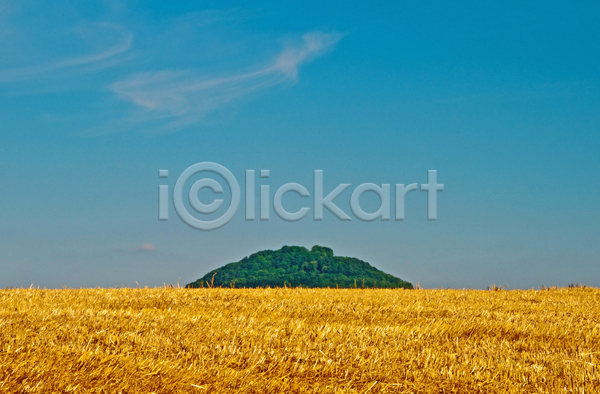 만족 사람없음 JPG 포토 해외이미지 낟알 날씨 노란색 농업 디자인 모양 밀 산 수확 언덕 원형 파란색 하늘 해외202004