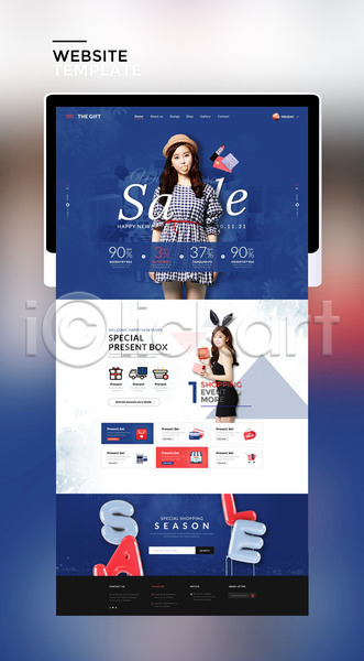 20대 두명 성인 성인여자만 여자 한국인 PSD 사이트템플릿 웹템플릿 템플릿 바니걸 세일 쇼핑 태블릿 파란색 홈페이지 홈페이지시안