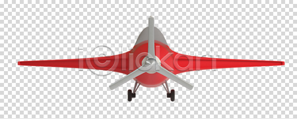 사람없음 3D PNG 디지털합성 편집이미지 3D소스 경비행기 교통수단 비행기 편집소스