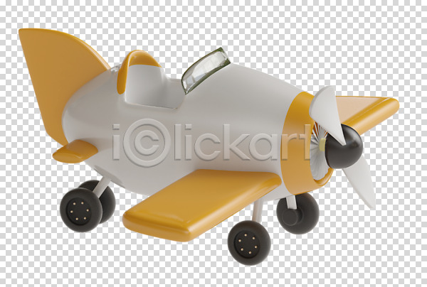 사람없음 3D PNG 디지털합성 편집이미지 3D소스 교통수단 비행기 편집소스 프로펠러