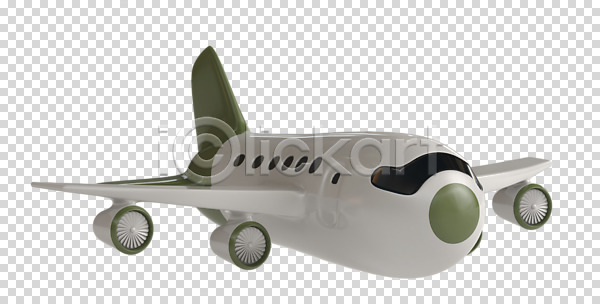 사람없음 3D PNG 디지털합성 편집이미지 3D소스 교통수단 비행기 편집소스