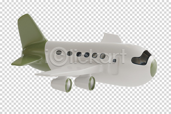 사람없음 3D PNG 디지털합성 편집이미지 3D소스 교통수단 비행기 편집소스