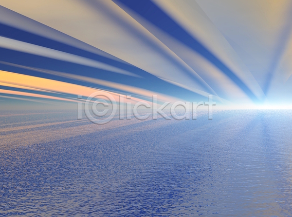 평화 사람없음 3D JPG 일러스트 포토 해외이미지 공상 광선 디자인 물 바다 백그라운드 벽지 빛 액체 추상 파란색 하늘 해외202004