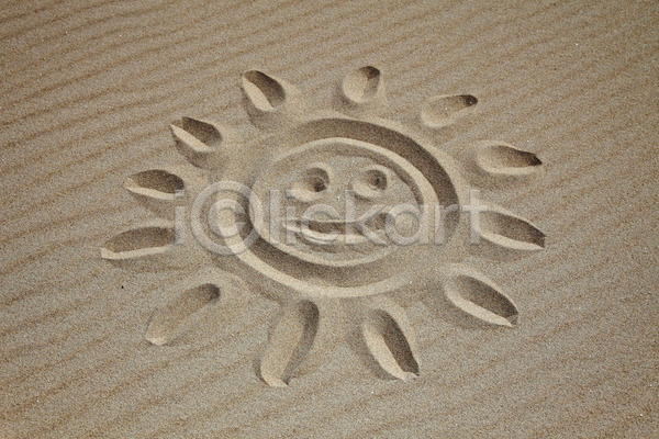행복 사람없음 JPG 포토 해외이미지 모래 모래사장 여행 태양 해외202004 휴가