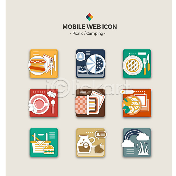 사람없음 AI(파일형식) 모바일아이콘 아이콘 웹아이콘 귤 레모네이드 무지개 샌드위치 세트 소풍 수박 차(음료) 파이(빵) 핫도그 햄버거