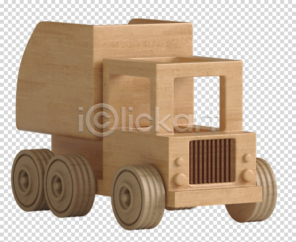사람없음 3D PNG 디지털합성 편집이미지 3D소스 교통수단 덤프트럭 목재 자동차 편집소스