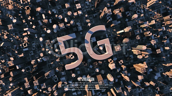 미래 사람없음 3D PSD 디지털합성 편집이미지 3D소스 4차산업 5G IT산업 건물 네트워크 도시 미래산업 인터넷 정보기술
