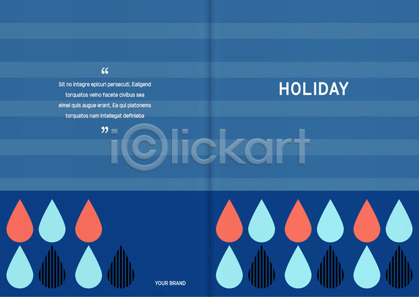 사람없음 AI(파일형식) 카드템플릿 템플릿 공휴일 물방울 선 줄무늬 카드(감사) 홀리데이