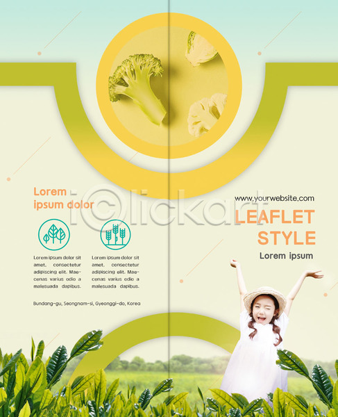 어린이 여자 한국인 한명 PSD 템플릿 2단접지 기지개 나무 리플렛 벼 북디자인 북커버 브로콜리 상반신 손들기 자연 초원(자연) 출판디자인 팜플렛 표지 표지디자인