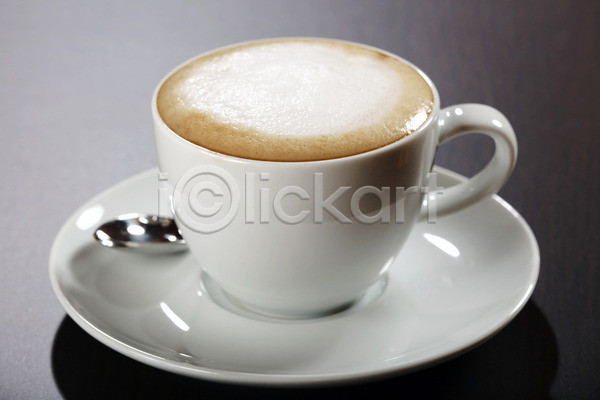 사람없음 JPG 포토 해외이미지 갈색 거품 그릇 따뜻한음료 식기 우유 음료 카푸치노 커피 커피잔 컵 해외202004 흰색