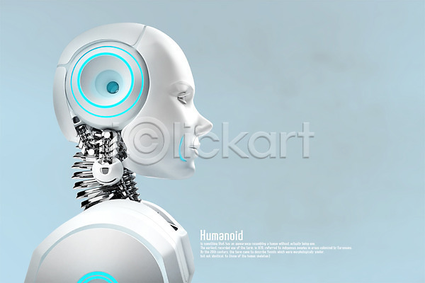 미래 사람없음 3D PSD 디지털합성 편집이미지 4차산업 AI(인공지능) 과학기술 기술 로봇 미래산업 휴머노이드