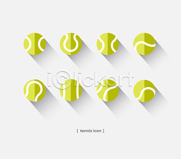 사람없음 AI(파일형식) 아이콘 무늬 스포츠용품 여러개 테니스 테니스공 테니스용품
