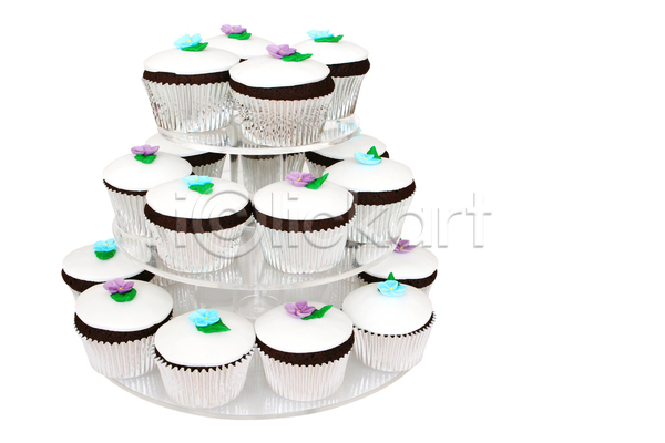 축하 사람없음 JPG 포토 해외이미지 결혼 고립 기념일 꽃 디저트 반투명 생일 은색 음식 초록색 초콜릿 컵 컵케이크 케이크 파란색 파티 해외202004 흰색