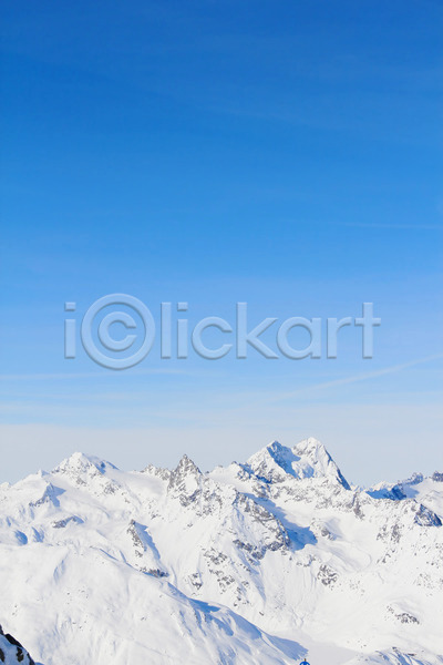 사람없음 JPG 포토 해외이미지 겨울 겨울풍경 맑음 설산 야외 오스트리아 자연 주간 하늘 해외202004