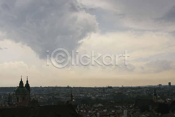 감성 사람없음 JPG 포토 구름(자연) 노을 도시풍경 동유럽 야외 여행 유럽건축 유럽풍경 주간 체코 풍경(경치) 프라하 하늘