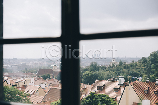감성 사람없음 JPG 포토 도시풍경 동유럽 야외 여행 유럽건축 유럽풍경 주간 지붕 창문 체코 풍경(경치) 프라하