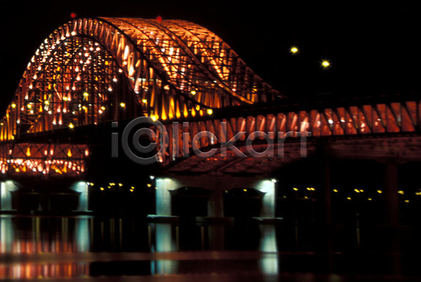 사람없음 JPG 포토 건축 교통시설 다리(건축물) 도시 방화대교 빛 서울 야간 야경 야외 자연 풍경(경치) 한강 한국
