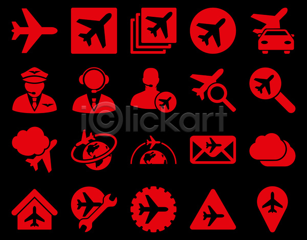 사람없음 JPG 아이콘 해외이미지 검은색 구름(자연) 기장(직업) 돋보기 비행기 빨간색 세트 자동차 지구 파일럿 편지 항공 해외202004