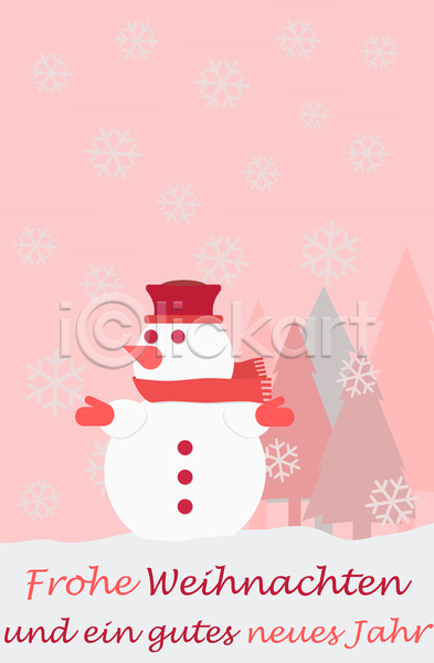사람없음 JPG 포토 해외이미지 눈사람 메리크리스마스 분홍색 크리스마스 크리스마스카드 해외202004 흰색