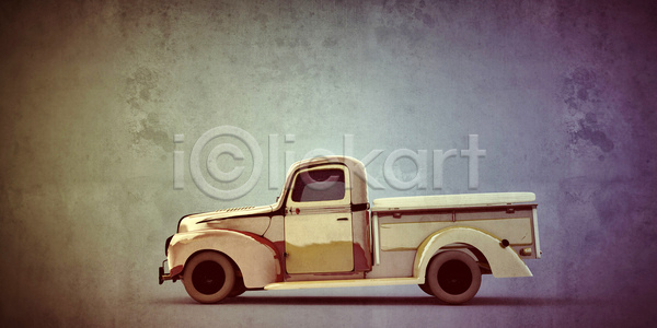 클래식 사람없음 3D JPG 옆모습 일러스트 포토 해외이미지 고립 골동품 교통시설 농장 디자인 만들기 백그라운드 복고 수확 여행 옛날 자동차 짐차 픽업 해외202004 해외일러스트