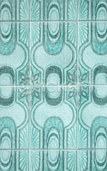 사람없음 JPG 포토 해외이미지 그림 디자인 미술 백그라운드 아라베스크 추상 타일 패턴 하늘색 해외202004