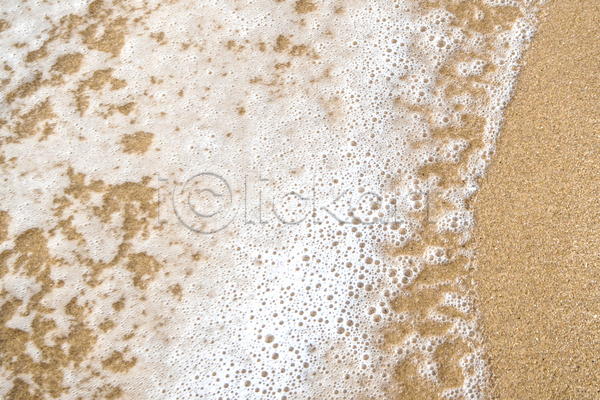 떨어짐 휴식 사람없음 JPG 포토 해외이미지 거품 모래 물 바다 백그라운드 자연 질감 파도 흰색