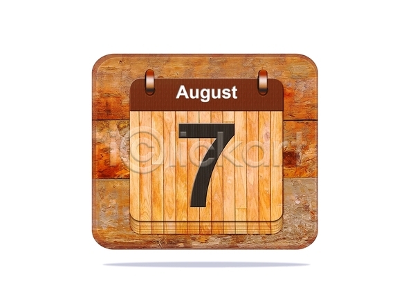 사람없음 JPG 일러스트 포토 해외이미지 7 8월 고립 날짜 달력 목재 오늘 월