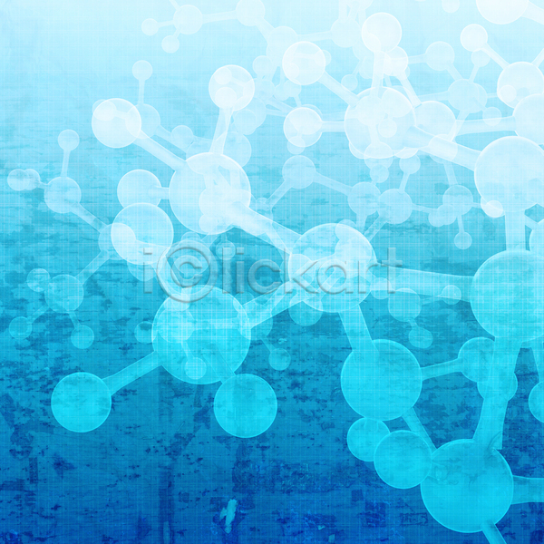 사람없음 JPG 디지털합성 편집이미지 해외이미지 백그라운드 분자구조 빛 의학 파란색