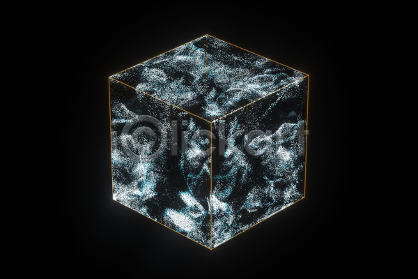 신비 사람없음 3D JPG 디지털합성 포토 해외이미지 블록 유리 입자 입체도형 정사각형 추상 큐브