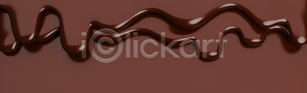 흐름 사람없음 3D JPG 포토 해외이미지 갈색 녹음(녹이기) 백그라운드 액체 초콜릿