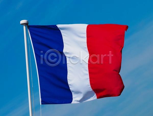 사람없음 JPG 포토 해외이미지 깃발 유럽 유럽연합 전국 파란색 프랑스 프랑스어 하늘