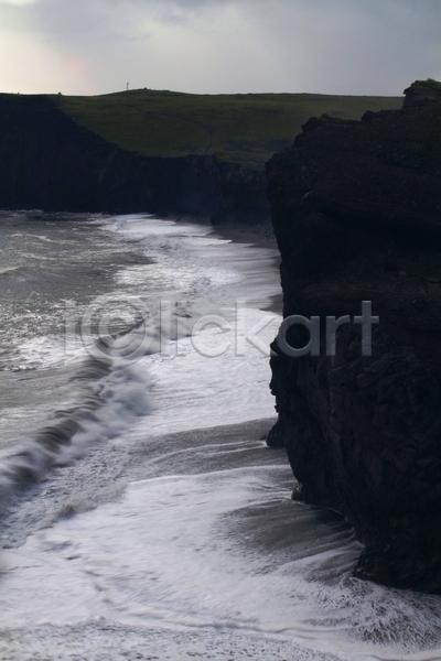 사람없음 JPG 포토 해외이미지 검은색 내추럴 모래 물 바다 빙하 아이슬란드 야외 여행 용암 유럽 자연 파도 풍경(경치) 하늘 현무암 화산