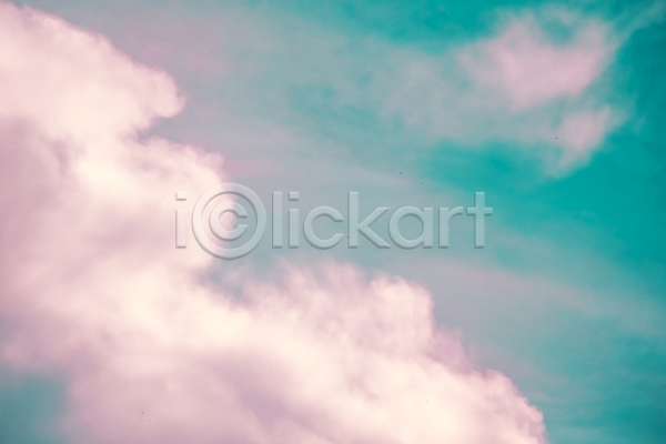 사람없음 JPG 포토 해외이미지 구름(자연) 맑음 분홍색 야외 주간 초록색 하늘