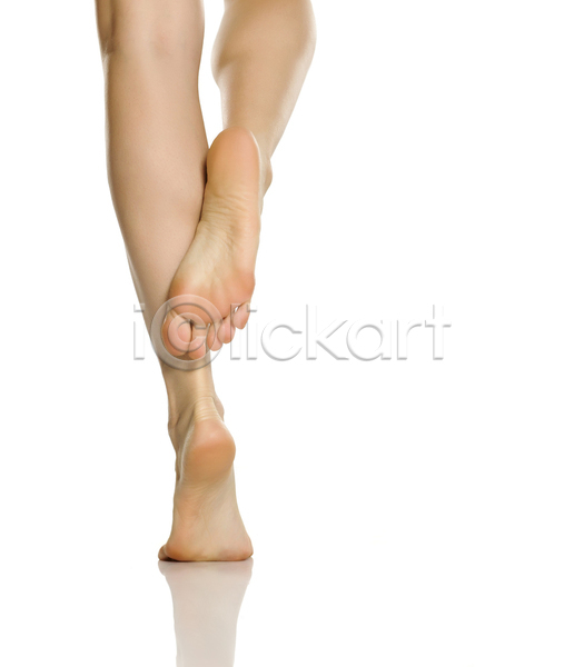 매끈함 신체부위 JPG 포토 해외이미지 각선미 까치발 다리(신체부위) 맨발 발바닥 뷰티