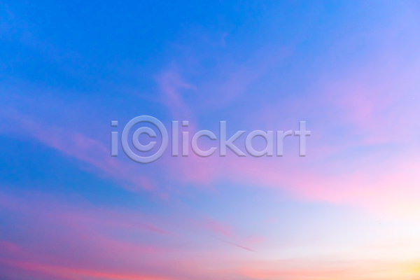 사람없음 JPG 포토 해외이미지 구름(자연) 맑음 분홍색 야외 일몰 주간 파란색 하늘