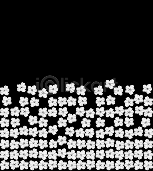 화려 희망 사람없음 JPG 포토 해외이미지 검은색 꽃 꽃무늬 디자인 디지털 미술 백그라운드 스타일 쌓기 어둠 우아 유행 인쇄 자연 장식 직물 패턴 표면 흰색