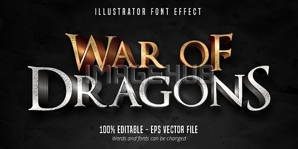 사람없음 3D EPS 일러스트 해외이미지 광택 금속 단어 알파벳 영화 타이포그라피 텍스트 해외일러스트 황금 효과