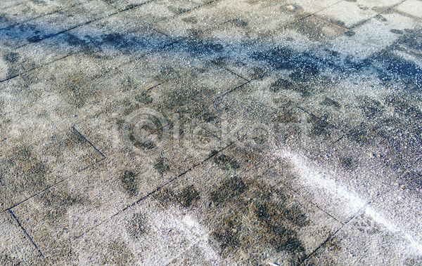 사람없음 JPG 포토 해외이미지 거리 겨울 도로 먼지 모래 미끄러짐 반대 백그라운드 보행로 소금 야외 얼음 진흙 질감 칼슘 표면 화학약품 흰색